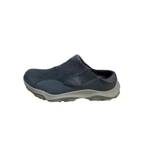 Earth Origins Trail Tava Grey Suede Sport Clogs Size 7.5